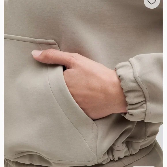 Lululemon Athletica Brushed Softstreme Half Zip - Picture 4 of 8